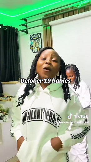 Glorious Twins: October 19 Babies Revealed