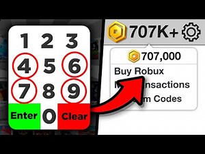Enter This Code For FREE ROBUX in Roblox.. (2025)