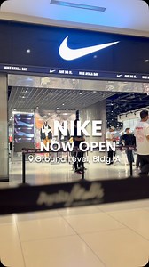 The Nike Store is NOW OPEN at Ayala Malls Manila Bay, Ground Floor, Building A. Swing by, grab the best Nike and Jordan gear today. #SeizetheBay | Ayala Malls Manila Bay