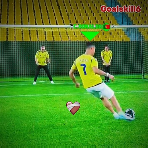 MrBeast vs. C. Ronaldo: The Ultimate Penalty Challenge!🤩🤑#mrbeast #ronaldo #football #shorts #viral