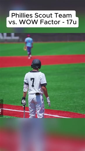 Phillies Scout Team vs. WOW Factor Baseball