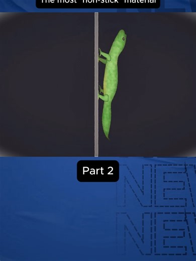 The most non-stick material #science #fory #viral #fyp