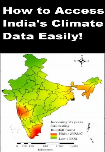 How to Access India's Climate Data Easily!#climateaction #climatechange #globalwarming #education