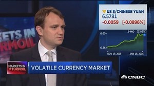 Volatile currency market