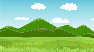 Download Windy Plain And Plants Are Waving for free