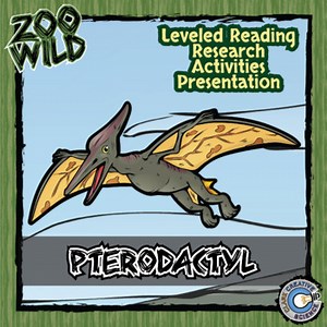Pterodactyl Activities - Leveled Reading, Printables, Slides & Digital INB