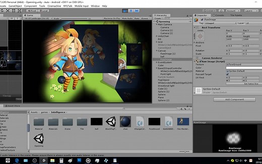 Unity3D 0基础 5分钟快速实现功能 11 Render Texture与角色动画贴图