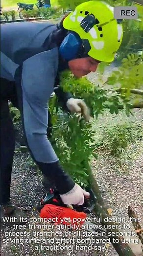 Super Fast Powerful Mini Tree Cutting Saw #video #viral #creative #technology #machine
