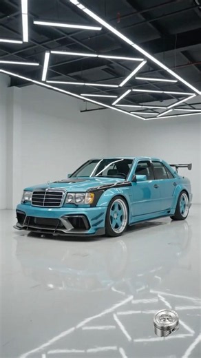 Mercedes-Benz W124 E500 - The Secret "Aqua Cyber Shogun" Tokyo Concept Unveiled! 💎