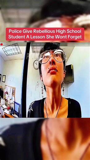 Police Give Rebellious High School Student A Lesson She Wont Forget #creatorsearchinsights #copsoftiktok #karma #bodycam