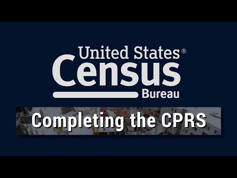 Construction Progress Reporting Survey (CPRS): How to Report Online