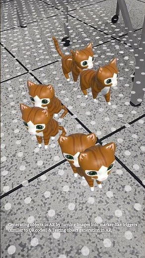 Generating objects in AR #unityAr