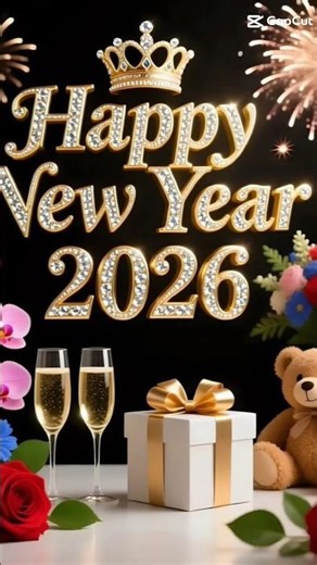 Happy New Year 2026! 🎉 Vibrant Celebration & Festive Graphics