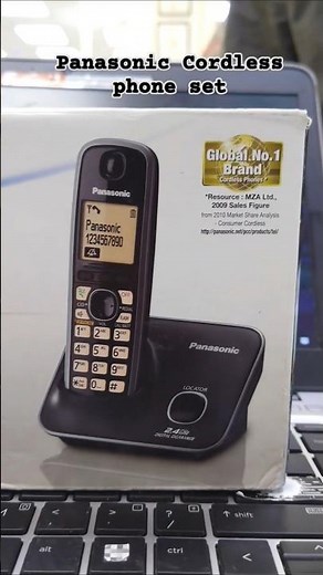 Panasonic KX-TG3711SX Cordless Black Phone Set – Overview & Features