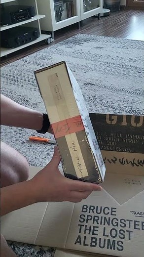 Bruce Springsteen - Tracks II. The Lost Albums - unpackaging, part 1