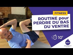 Routine to lose lower belly fat in 10 minutes