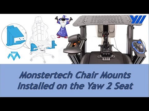 Monstertech Chair Mount Review on a Yaw 2 Pro 3DOF VR Motion Simulator