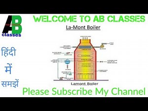 (IN HINDI) La-mont Boiler Construction and Working in Hindi-AB CLASSES,Thermodynamics