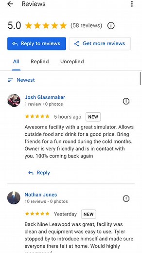 11 shares | ️‍♂️ 58 perfect 5-star reviews since opening at the end...