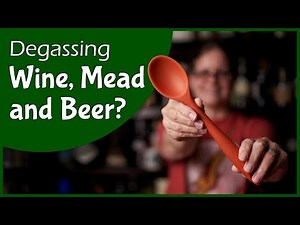 Degassing homebrew mead and wine and cider! Why and how to degas!