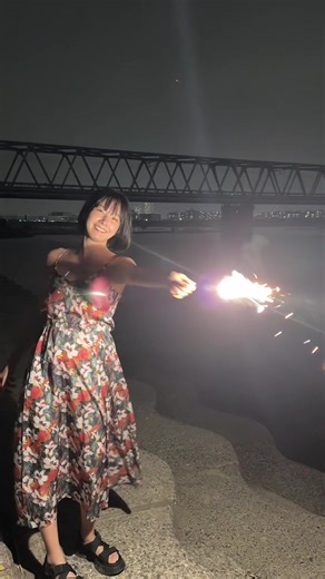 🎆 #花火 #hanabi #手持ち花火