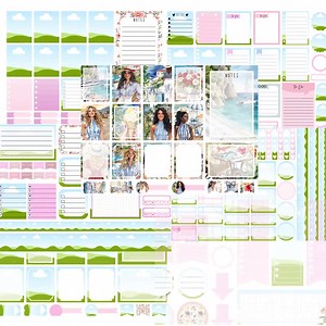 Editable Planner Sticker Template: Canva DIY Journal Stickers (digital Download) - Etsy