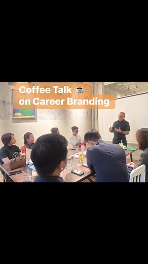 Coffee Talk on Career Branding ☕️ Cheers to Dr Craig for getting us to have a bit of a reflection and inspiration on career brands although it was only Wednesday 😉 Career and personal Branding is so broad as a subject nowadays and entails different elements and frameworks to dissect. That’s why this topic is integrated into part of our Masters’ Programs aiming to help you find meanings in whatever that you do and contribute to the world. Because at the end of the day, it’s what keeps you going 
