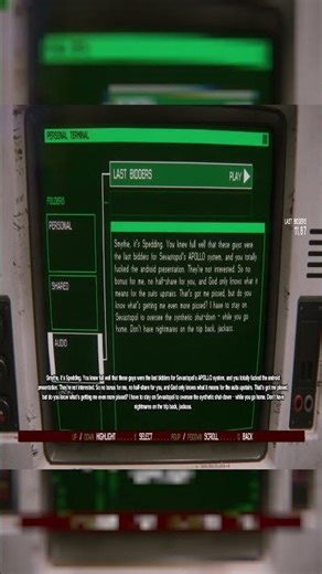 Alien Isolation Nightmare Mode | No Bonus For Me #gaming #shorts