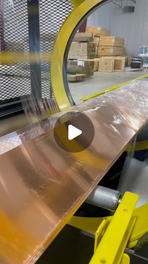 True Metal Supply | Metal Roofing | 16oz Copper Ridge Cap 🤩 #metalroof #metalroofing #copper #ridgecap #roofing #custommade #manufacturer #manufacturing #machinery #shiny... | Instagram