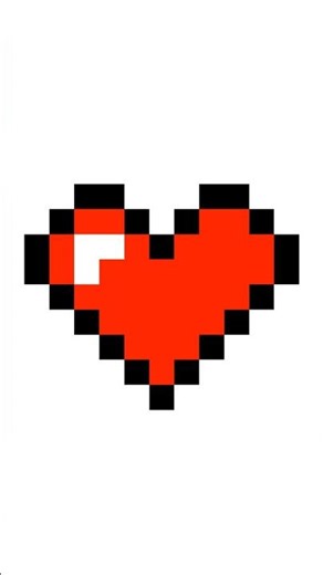 pixel art love #shorts #art #viral #creative #pixelart #pixel #fyp