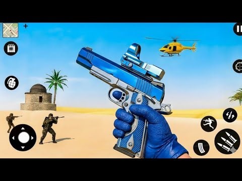 FPS Robot Shooter Strike Anti-Terrorist Shooting🚁🪂 New #2026 Update Android GamePlay #32