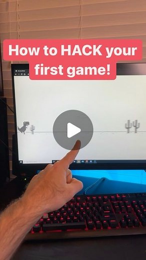 Matty McTech on Instagram: "How to get an easy high score in the Dino Game! What is your high score? There is also a speed hack you can do. I might show it to y’all if we get enough likes! Hit the ❤️ and follow!"