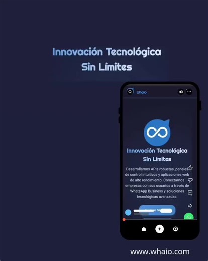 Whaio on Instagram: "🚀 ¡Lleva tu negocio al SIGUIENTE NIVEL con la API de WhatsApp! 📲 Automatiza mensajes, menu interactivo, asistente IA. conecta con clientes 24/7 y dispara tus ventas con chats personalizados. 💬 ¡Empieza hoy! *www.whaio.com* *wa.me/573246311406*"