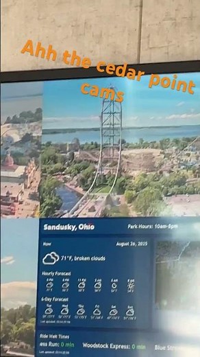 The cedar point cams pt. 1