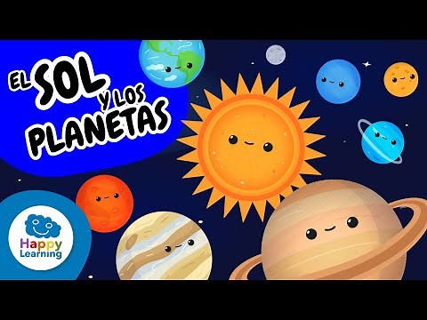 🌞🚀 Discover the Sun and the Planets of our Solar System | Educational Videos | @HappyLearningES