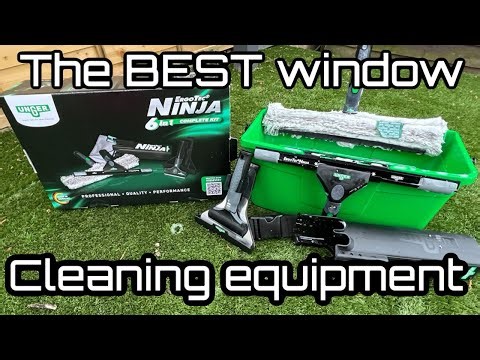 Will the best window cleaning equipment make you clean like a pro?