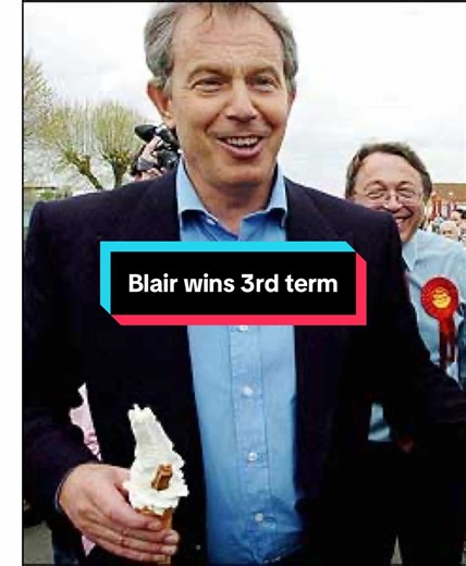 Tony Blair Secures Historic Third Term in 2005 Election