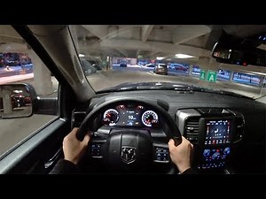 2018 Ram 1500 Sport Crew Cab 4x4 - POV Night Drive (Binaural Audio)