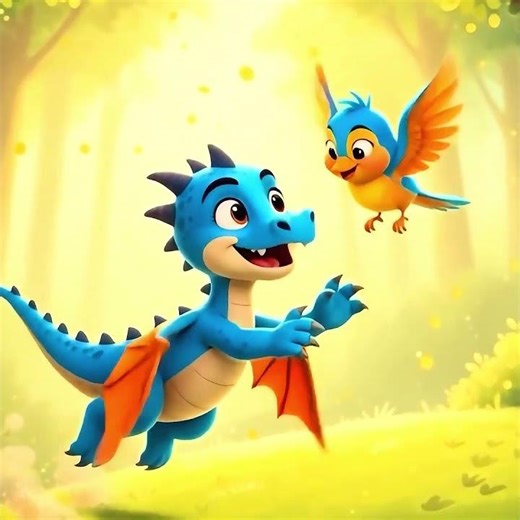 Baby Dragon 🐉🤠 #shortkidsstory #shortsvideo #robyx #shortstory