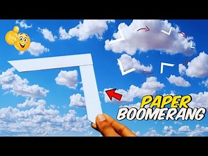 How To Make A Paper Boomerang 🪃, Easy Step-by-Step Origami, Paper Boomerang