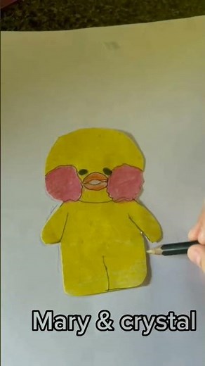 tutorial de ropa para patito de papel ⭐💝 / Mary&crystal