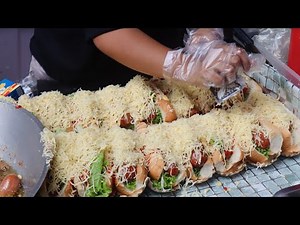 [4K] Filipino Street Food | Viral Hungarian Overload Sandwich | Quiapo Street Food