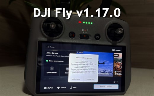 DJI Fly traz suporte para Mavic 4 Pro e Waypoints na nuvem