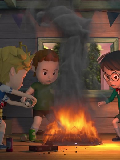 I Will be a Firefighter👨‍🚒 #robocarpoli #clips #cartoon #song #safety