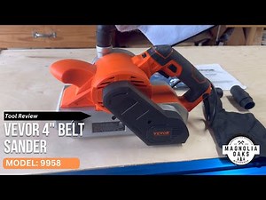 Vevor 4" x 24" Belt Sander Model 9958 - Honest Review by Woodworker