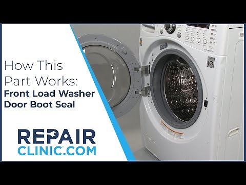 Front Load Washing Machine Door Boot Seal Replacement