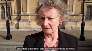The Investigatory Powers Bill is going through the House of Lords at the moment. Our Peer Jenny Jones - who is on the Metropolitan Police Service's domestic extremists database - explains just why it's such an appalling piece of legislation and why she's trying to stop it. | Green Party of England and Wales