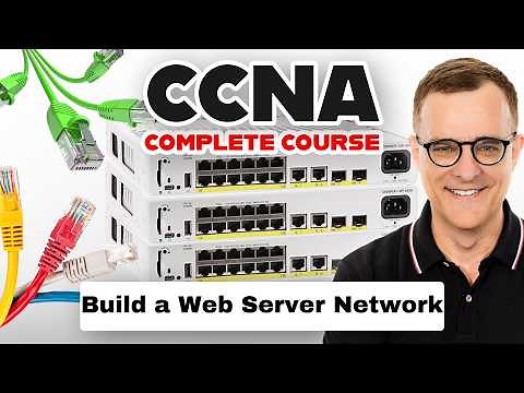 Build a Web Server network for free using Cisco Packet Tracer (FREE CCNA 200-301 Course 2025)