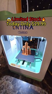 Meet the Mini 3D Printer for Kids and Beginners – the safest and fastest 3D printer for kids aged 6–14. ✔ Child-safe: Auto-pause when the door opens ✔ Ultra-fast printing: 600 mm/s – prints in 20 mins ✔ No setup needed: Ready to go out of the box ✔ Touchscreen Wi-Fi app – easy for beginners ✔ Fully enclosed. Quiet. Mess-free. 🕘 😱Limited Stock🔥Today Only $29.99🎁 . Creativity shouldn't wait! | Lynn Harvey