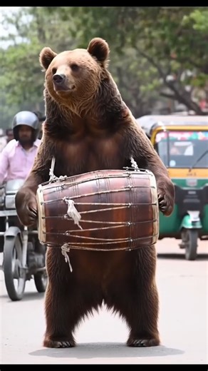 🥁🐃🐃 Double Bhains Dhol Beats & 🐐🐐 Bakri Dance Show + 🐻 Bhalu Ka Mega Dhol Blast! 💃🔥 | #shorts